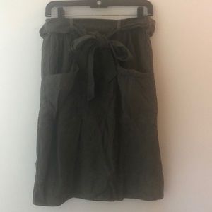 Fat Face green skirt - size 4
